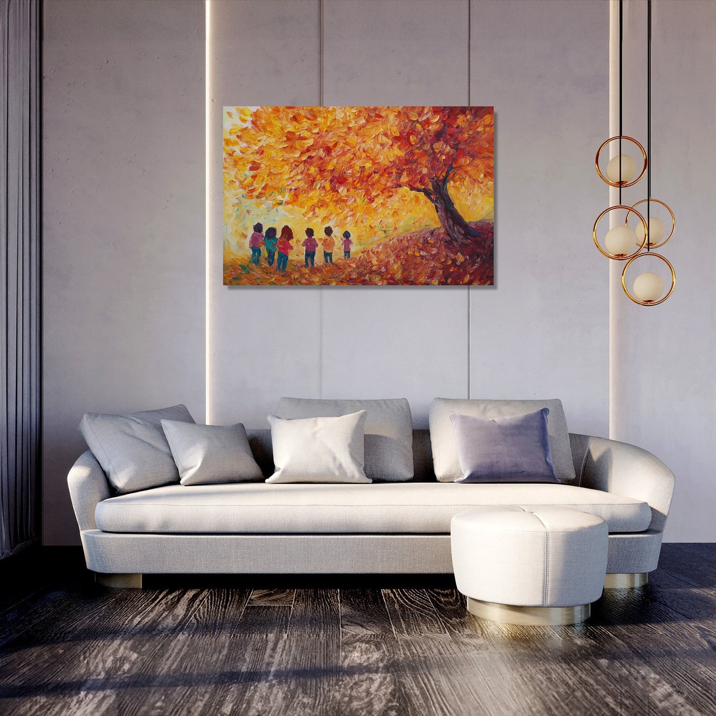 Children's Autumn Canvas