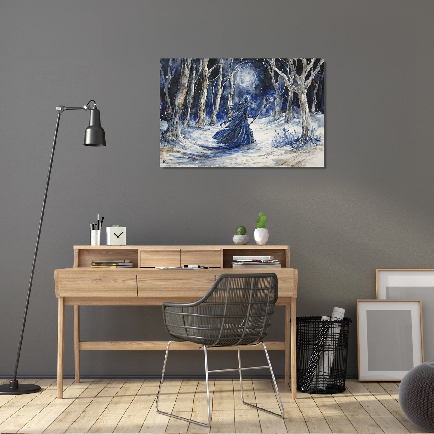 Sorcerer's Enchantment Forest Canvas