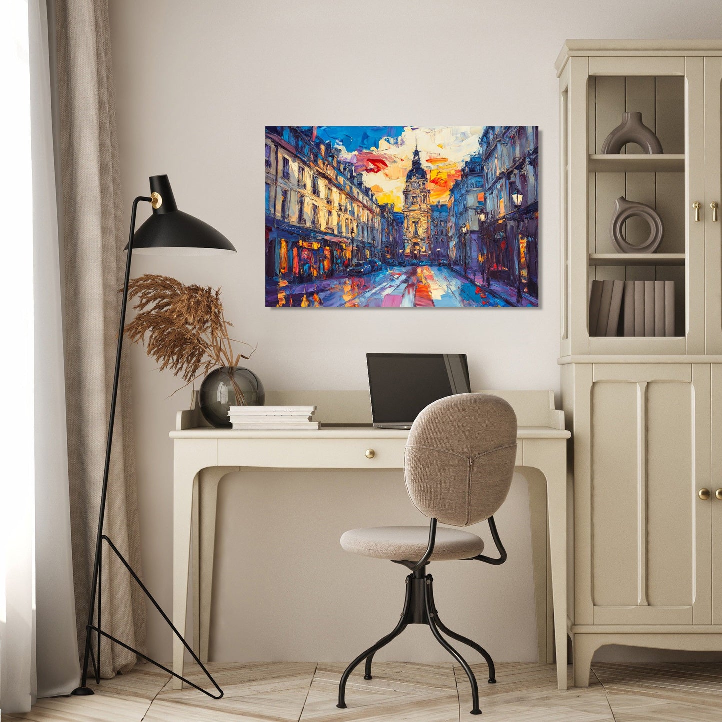 Rue de la Bourse Canvas