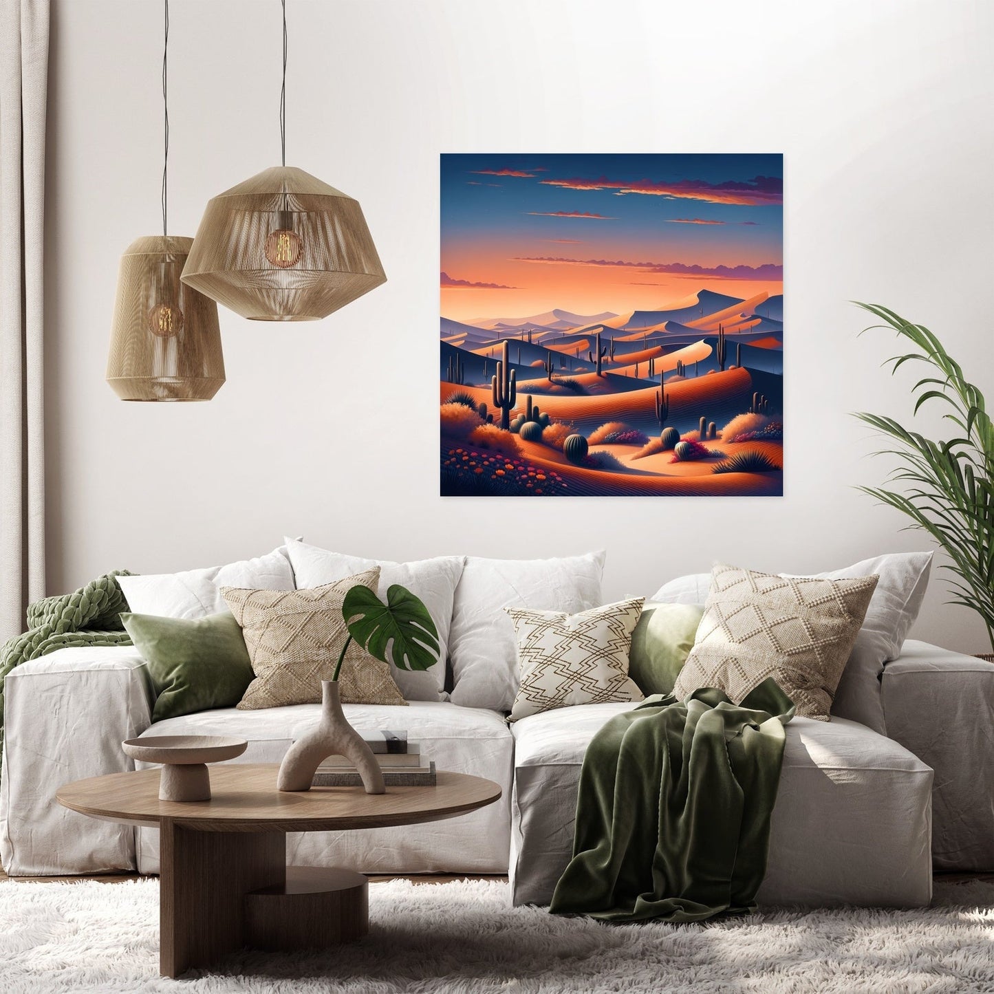Twilight Dunes Canvas