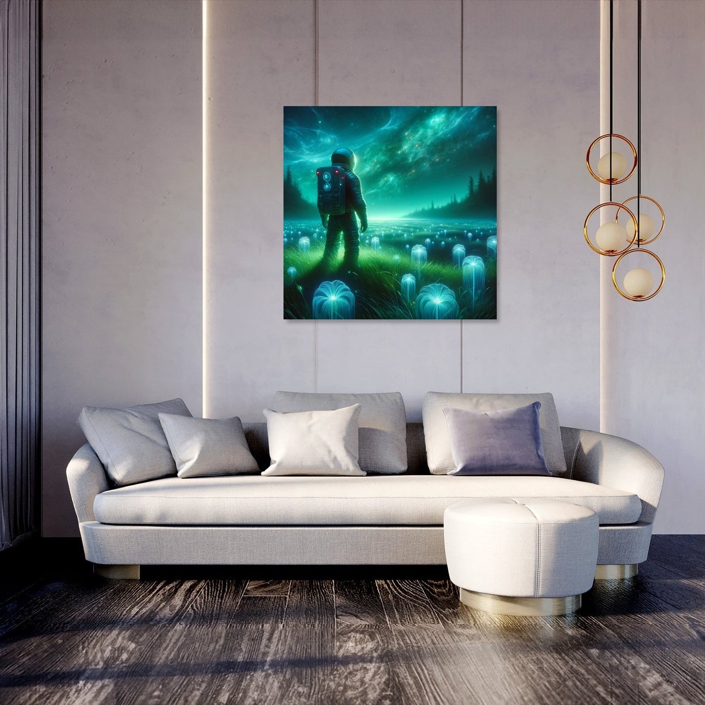 Starlit Meadow Explorer Canvas