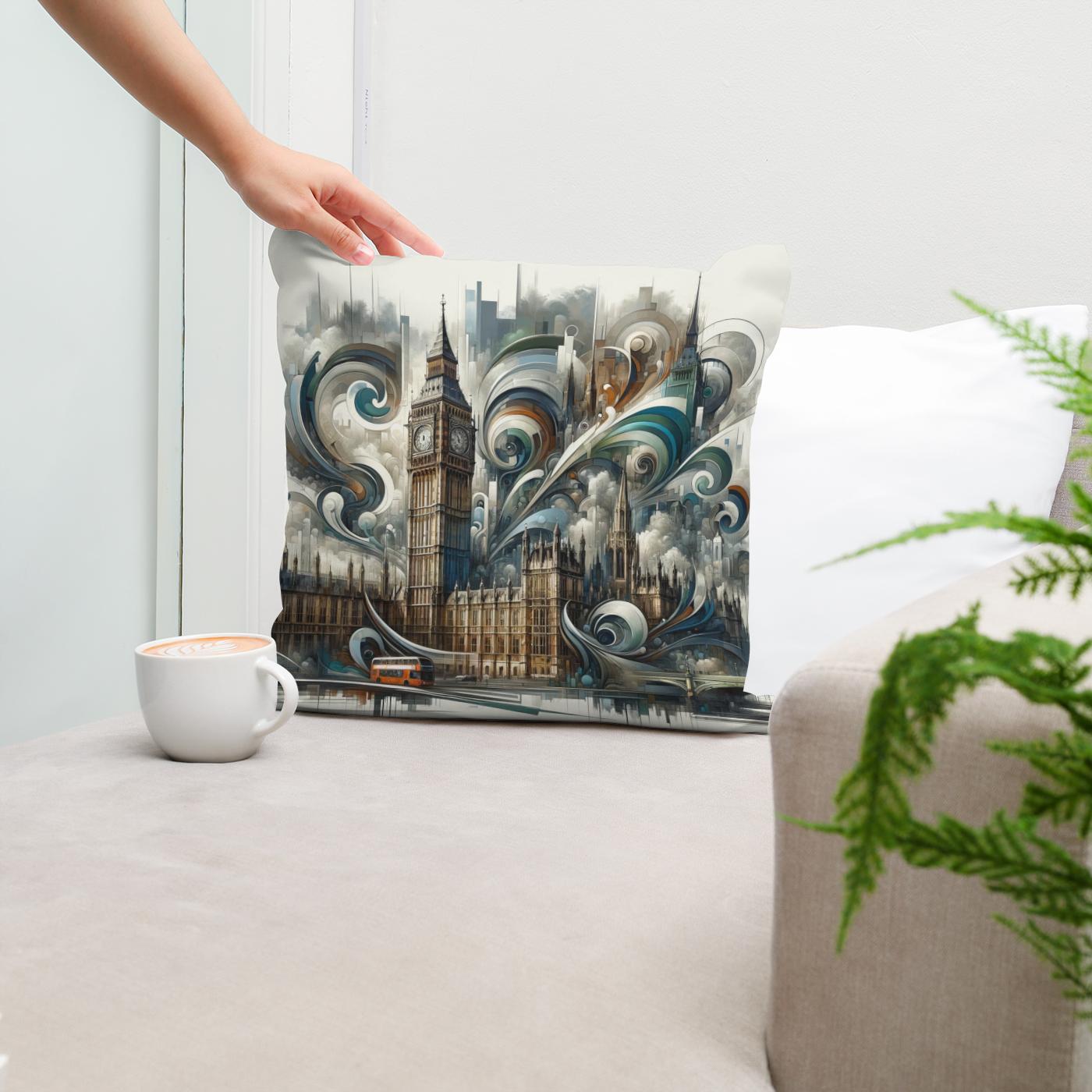 Timeless London Cotton Cushion