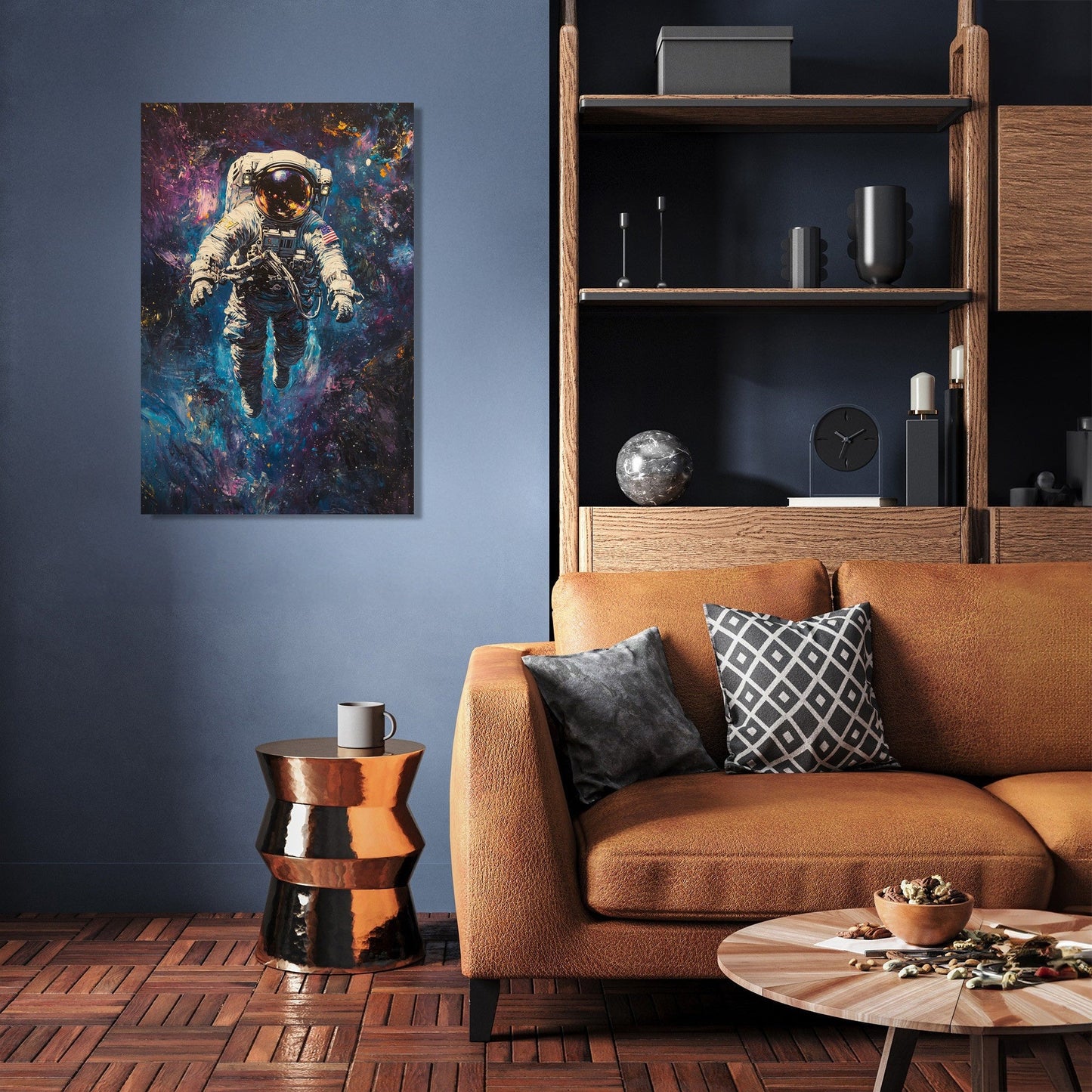 Astronaut's Solitude Canvas