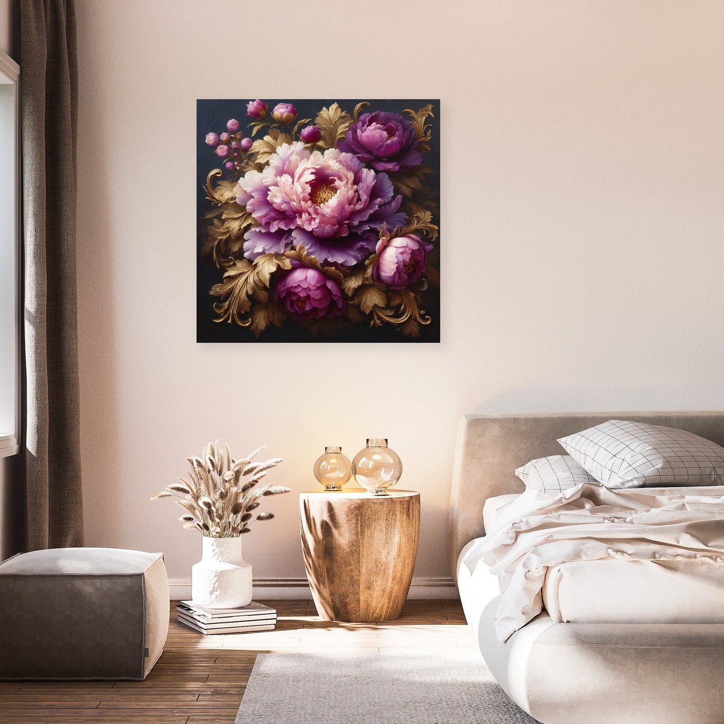 Regal Peony Canvas