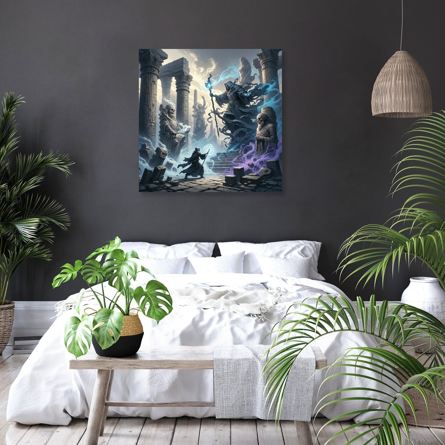 Ruins Duel Canvas