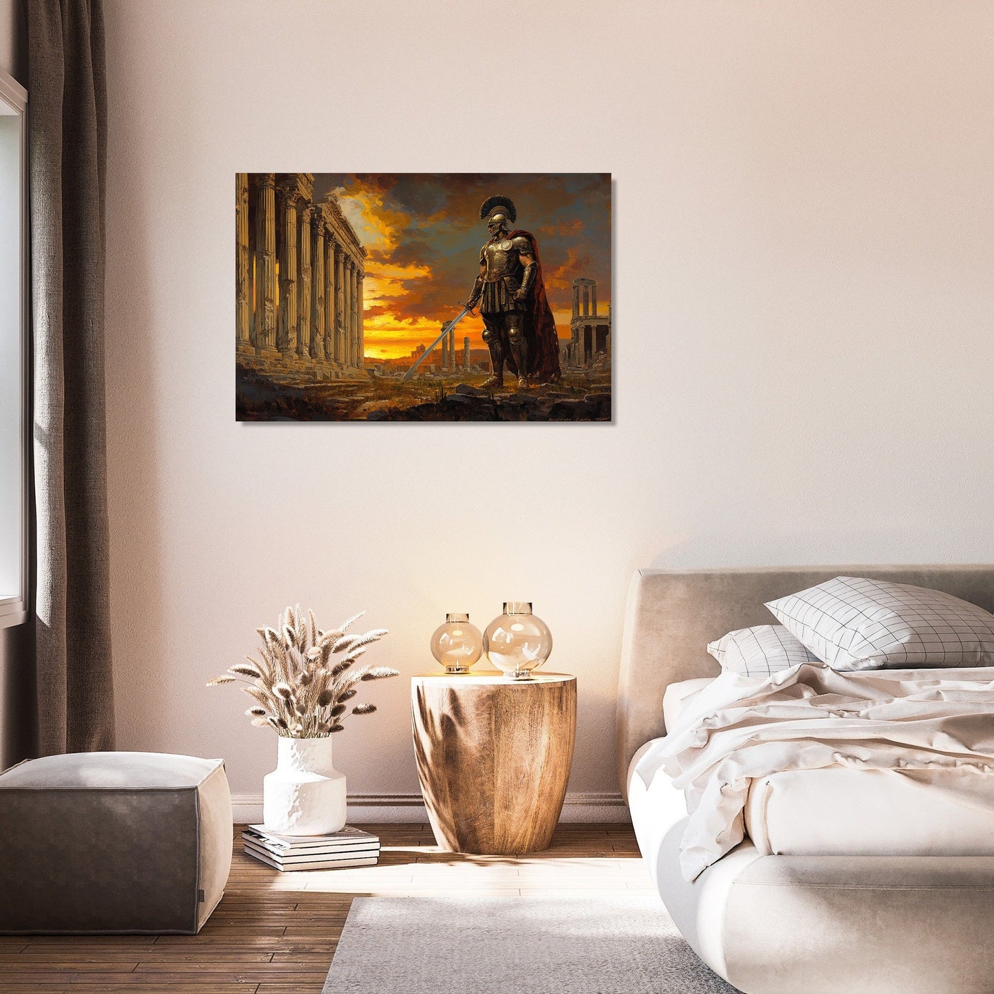 Warrior's Triumph Canvas