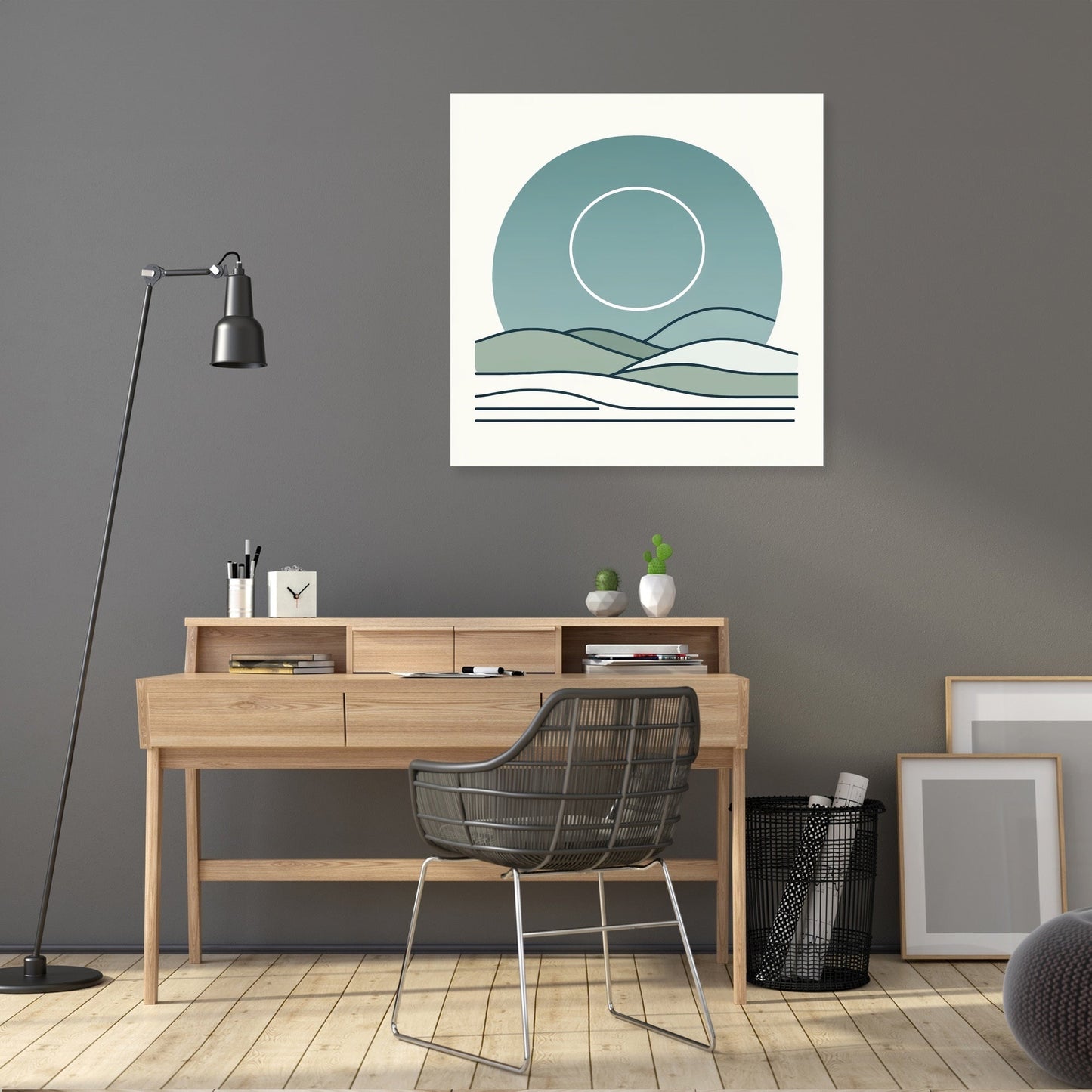 Subtle Harmony Canvas