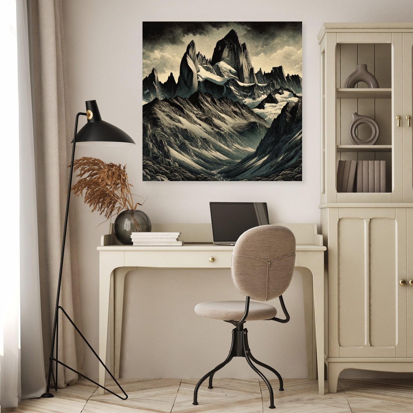 Fitz Roy Victorian Elegance Canvas
