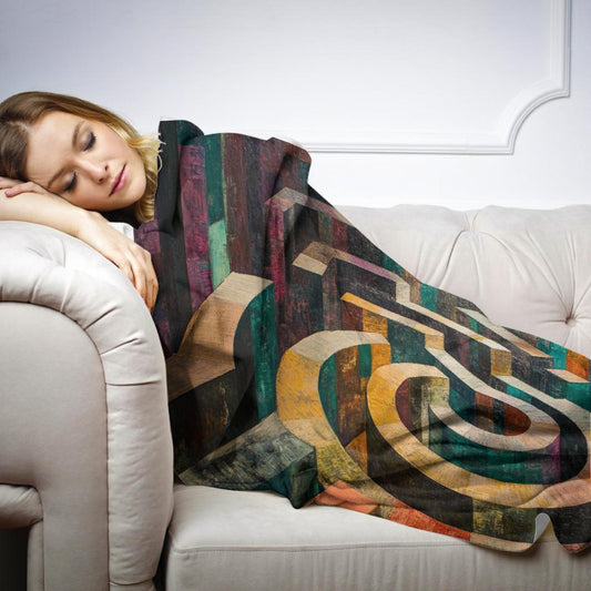Geometric Labyrinth Blanket