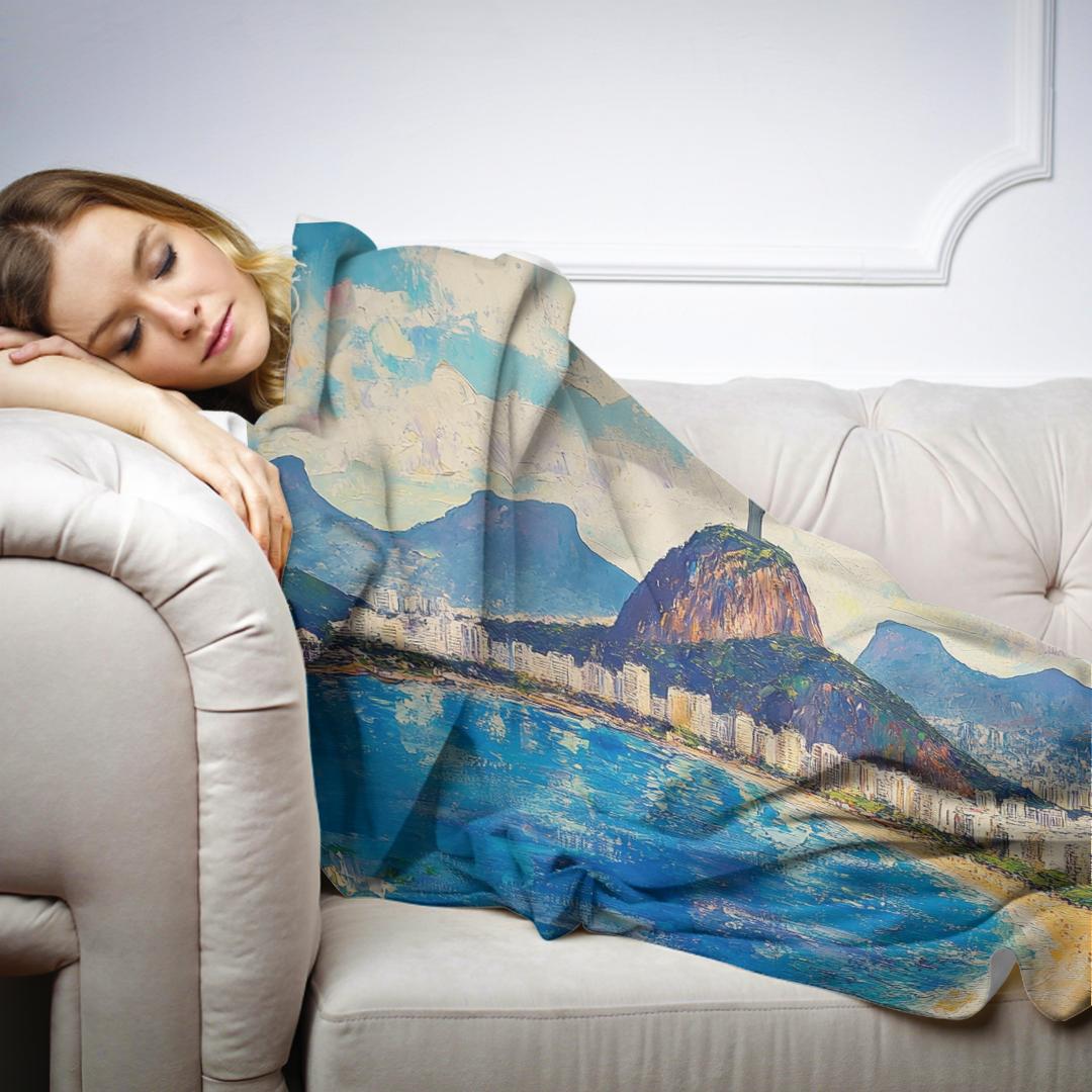 Rio de Janeiro Horizons Blanket