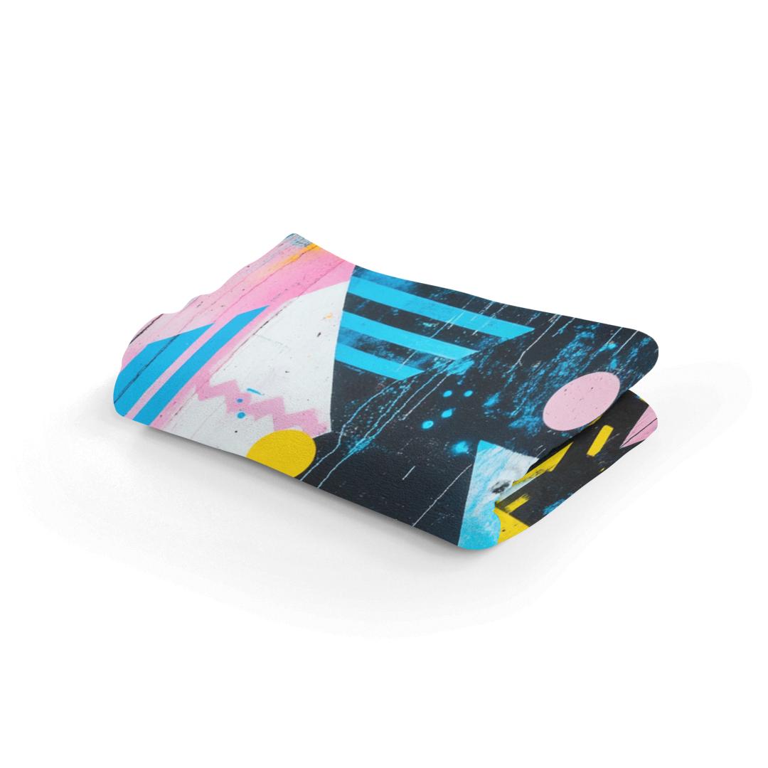 Geometric Graffiti Blanket