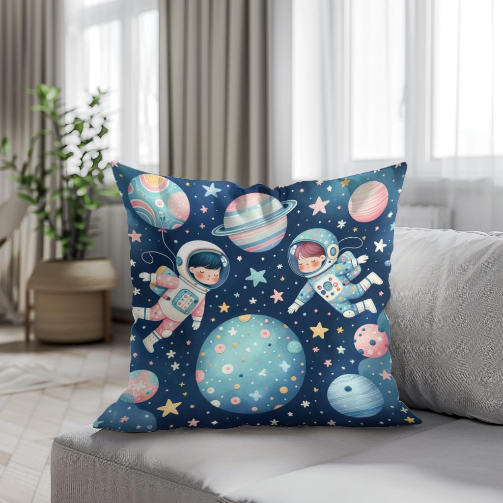 Astronaut Adventures Cotton Cushion