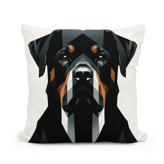Rottweiler's Realm Cotton Cushion