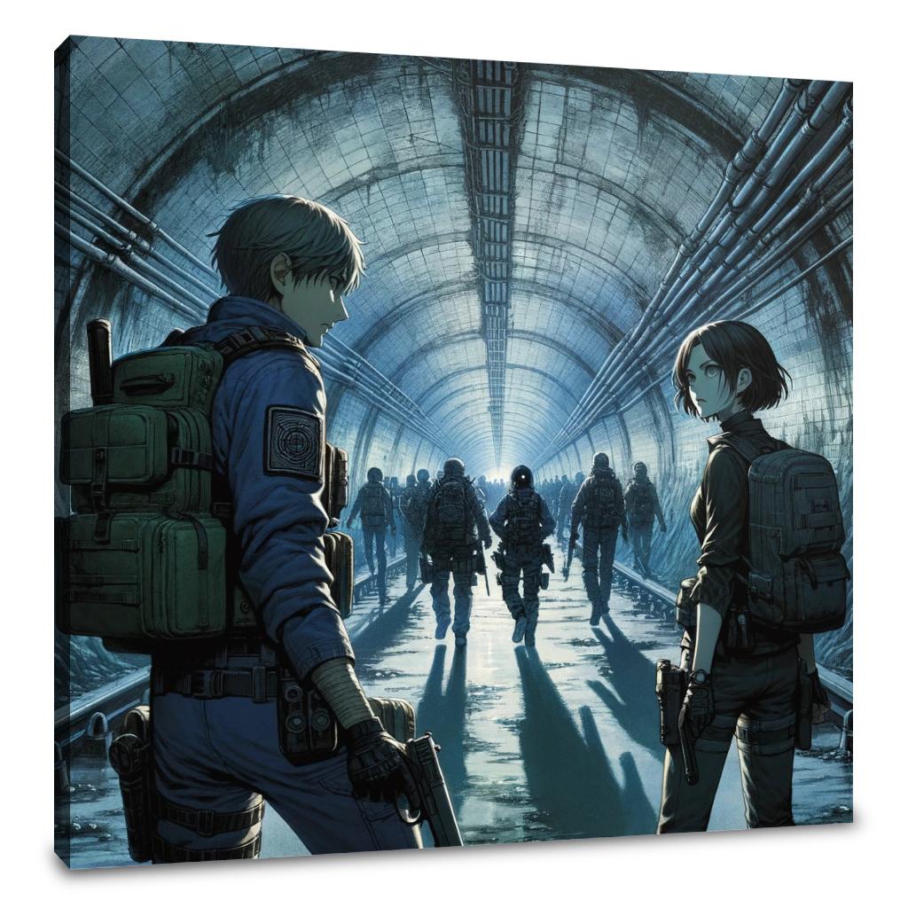 Subterranean Secrets Canvas