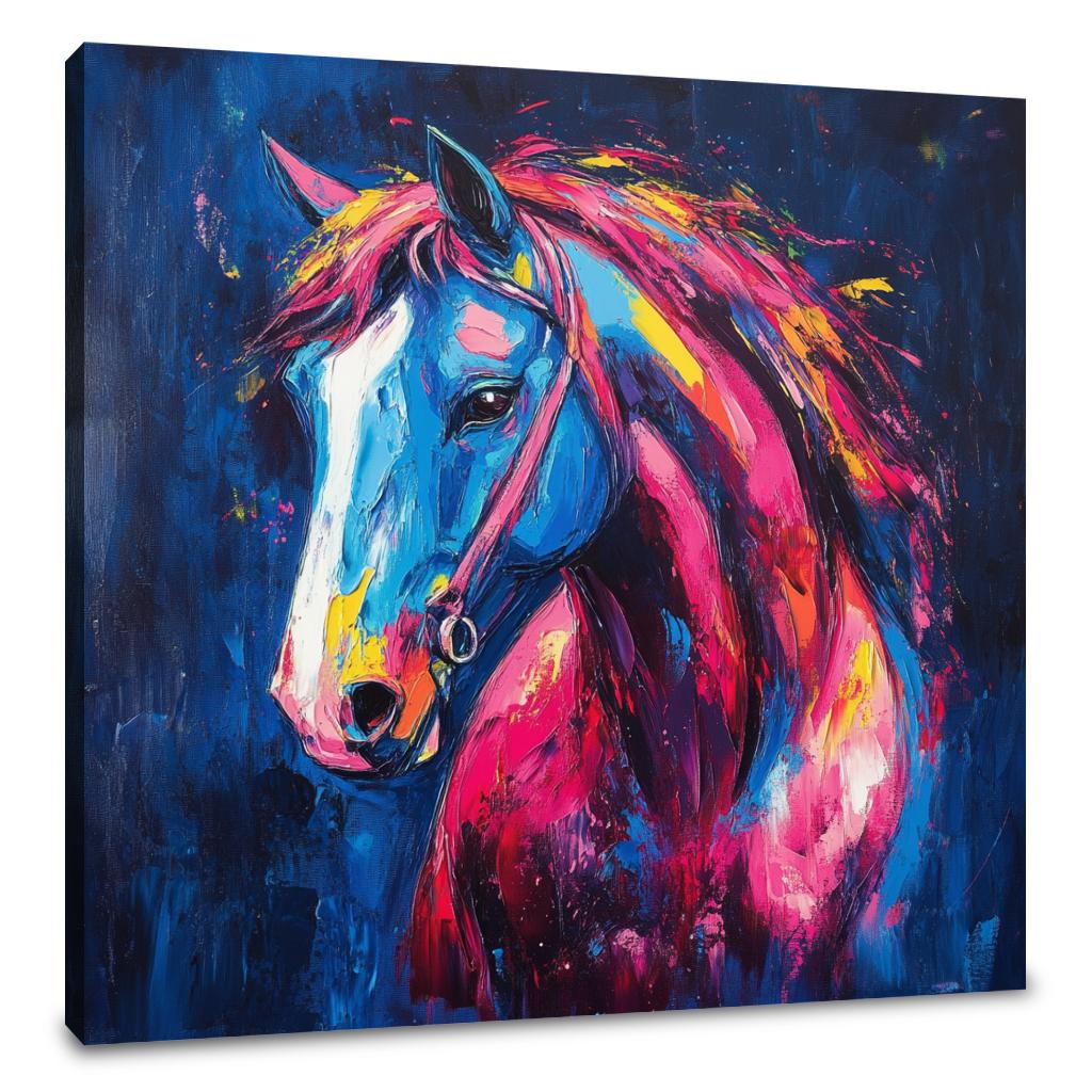 Electric Equine Canvas