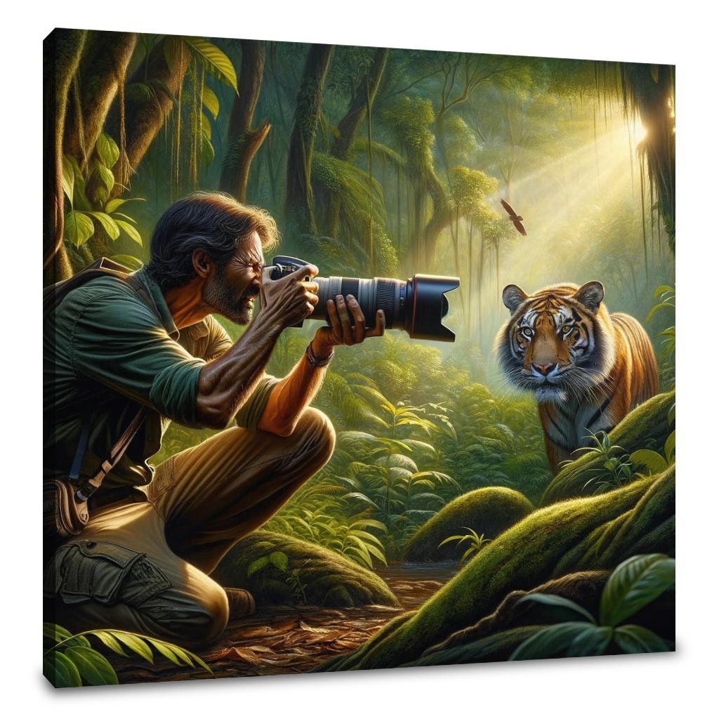 Tiger's Eye Canvas