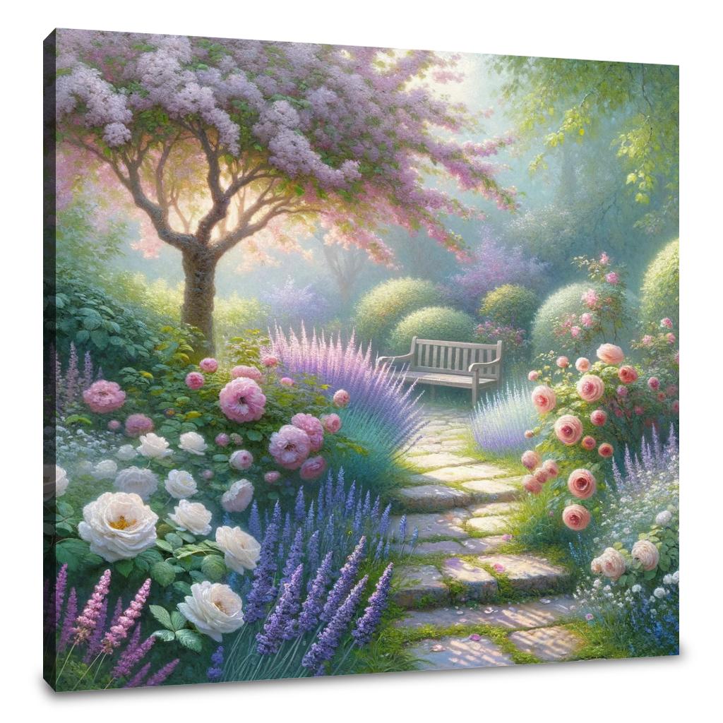 Tranquil Garden Canvas