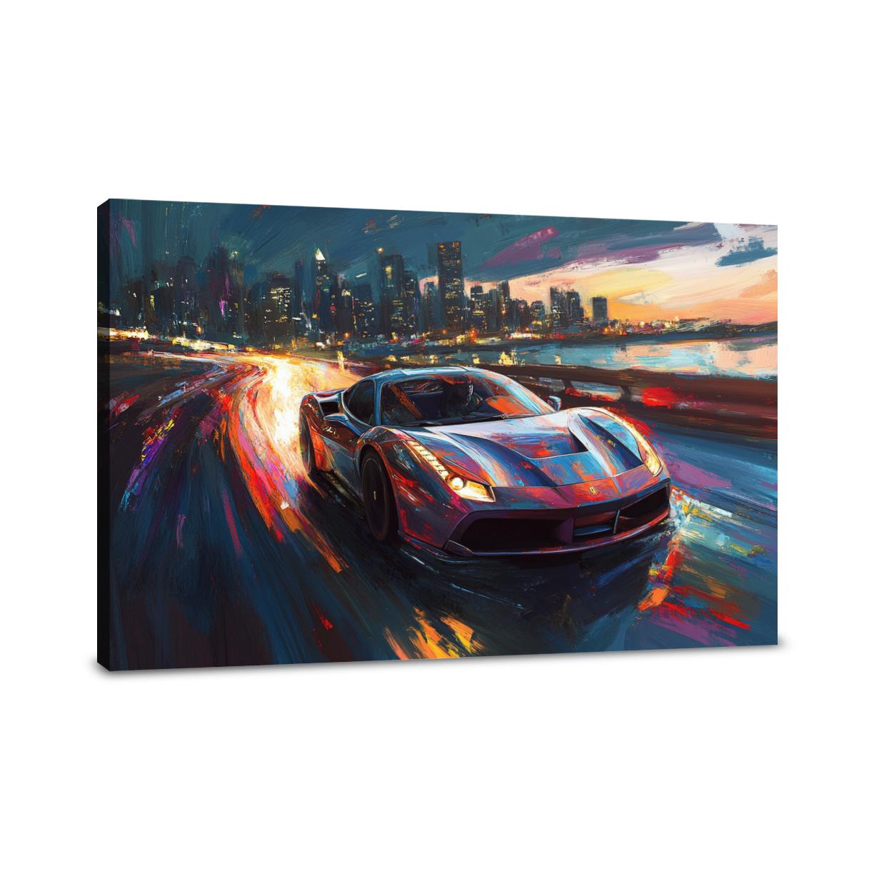 Skyline Speed Canvas