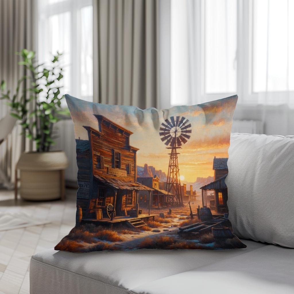 Forgotten Frontier Cotton Cushion