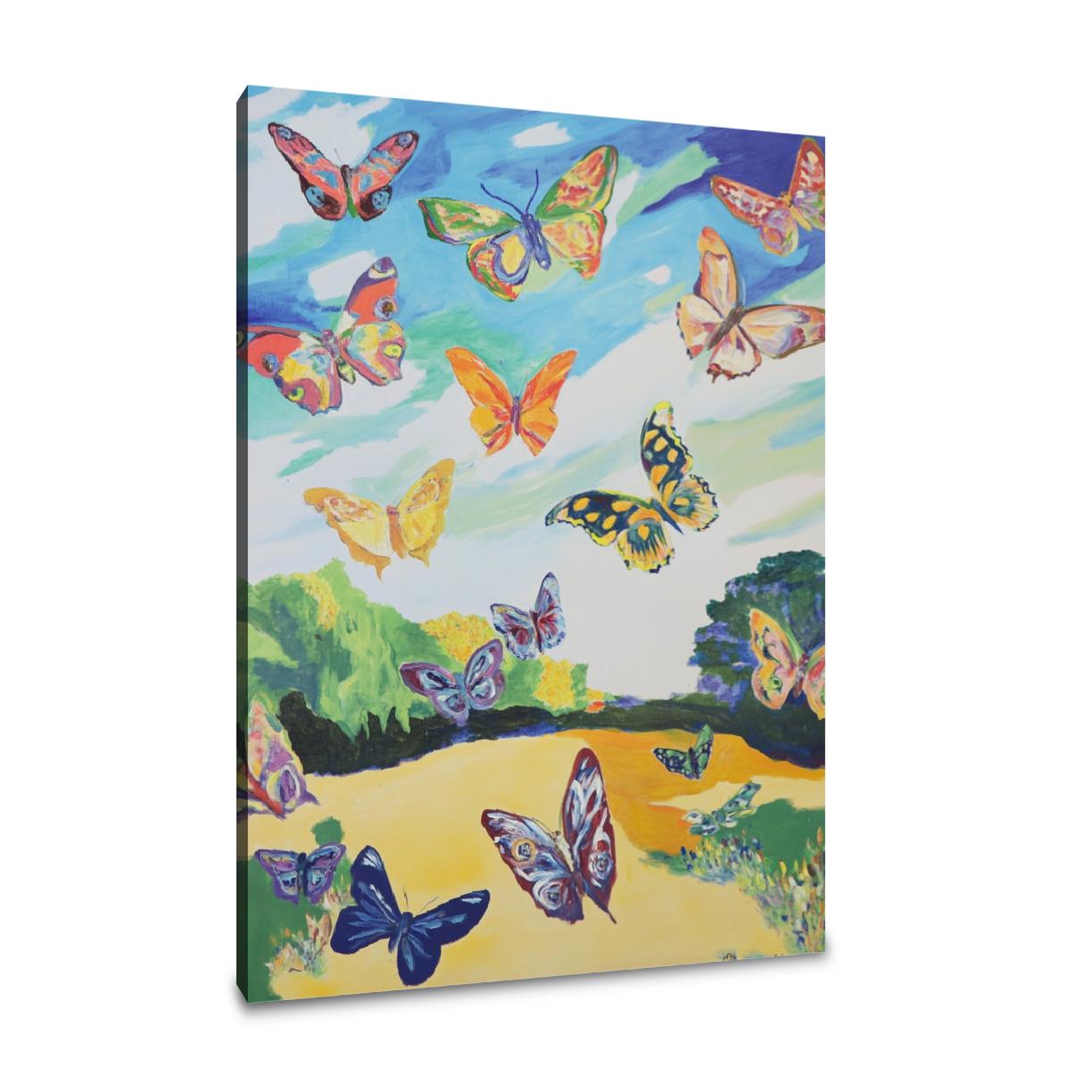 Butterflies' Serenade Canvas