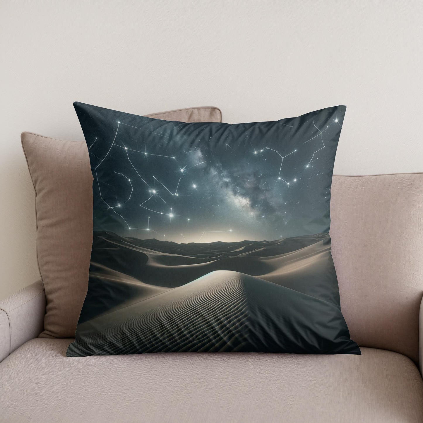 Desert Constellations Cotton Cushion