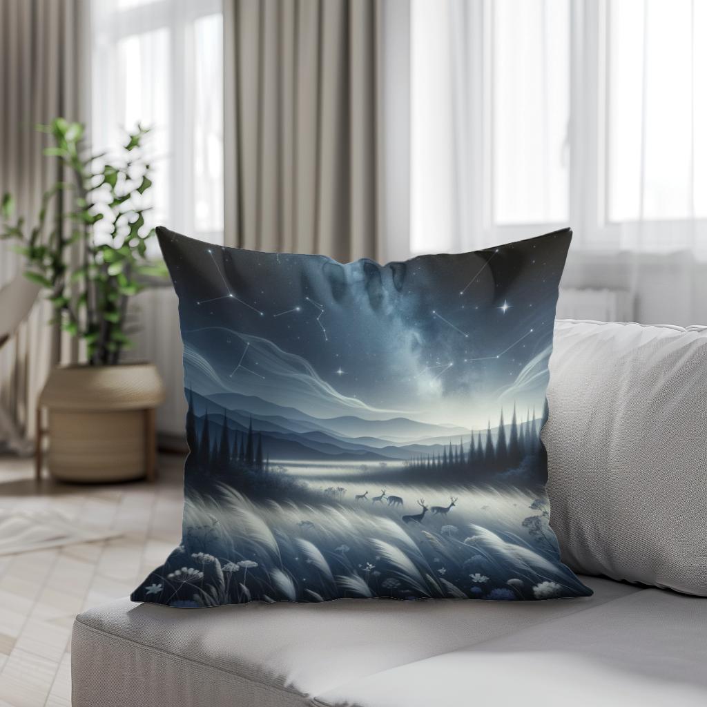 Enchanted Grove Cotton Cushion