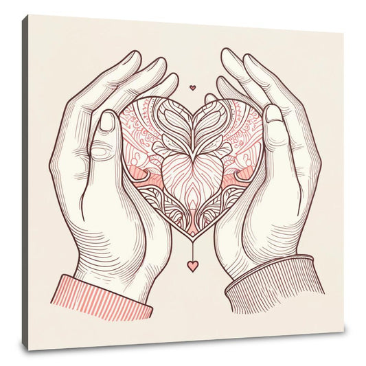 Heartfelt Embrace Canvas