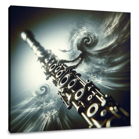 Flute's Flight Canvas