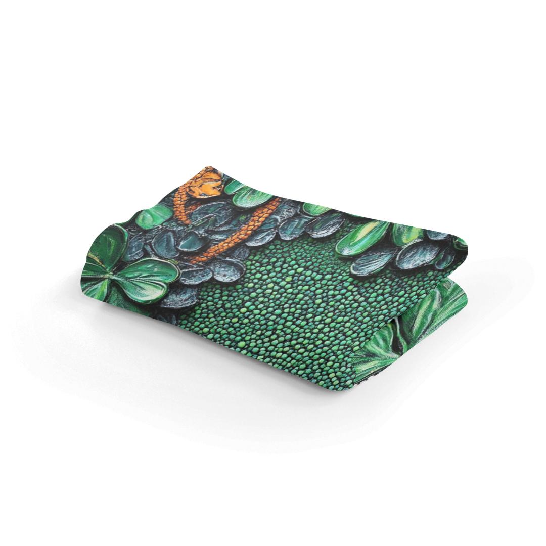 Shamrock Flag Pointillist Blanket
