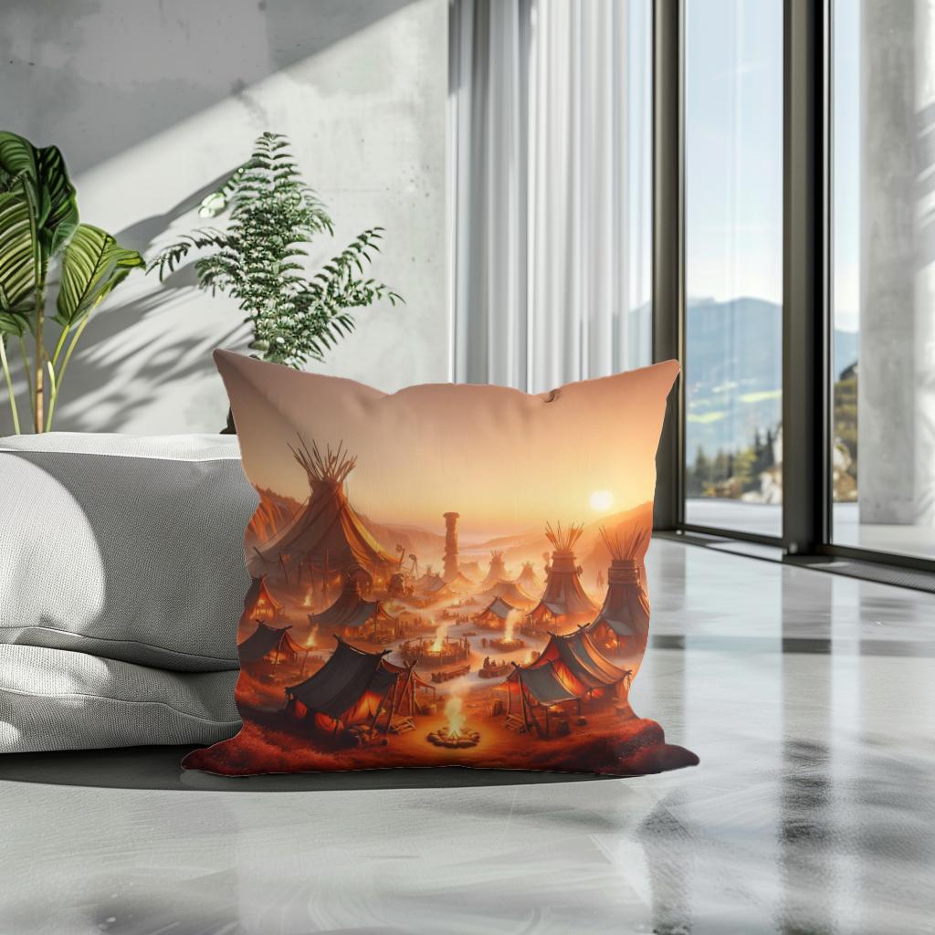 Tauren Twilight Cotton Cushion