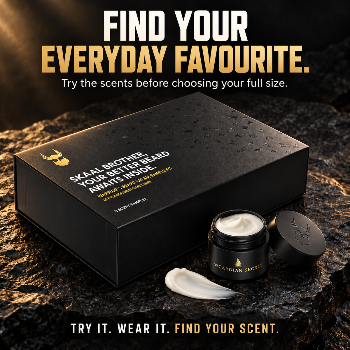 Beard Cream Sampler Kit