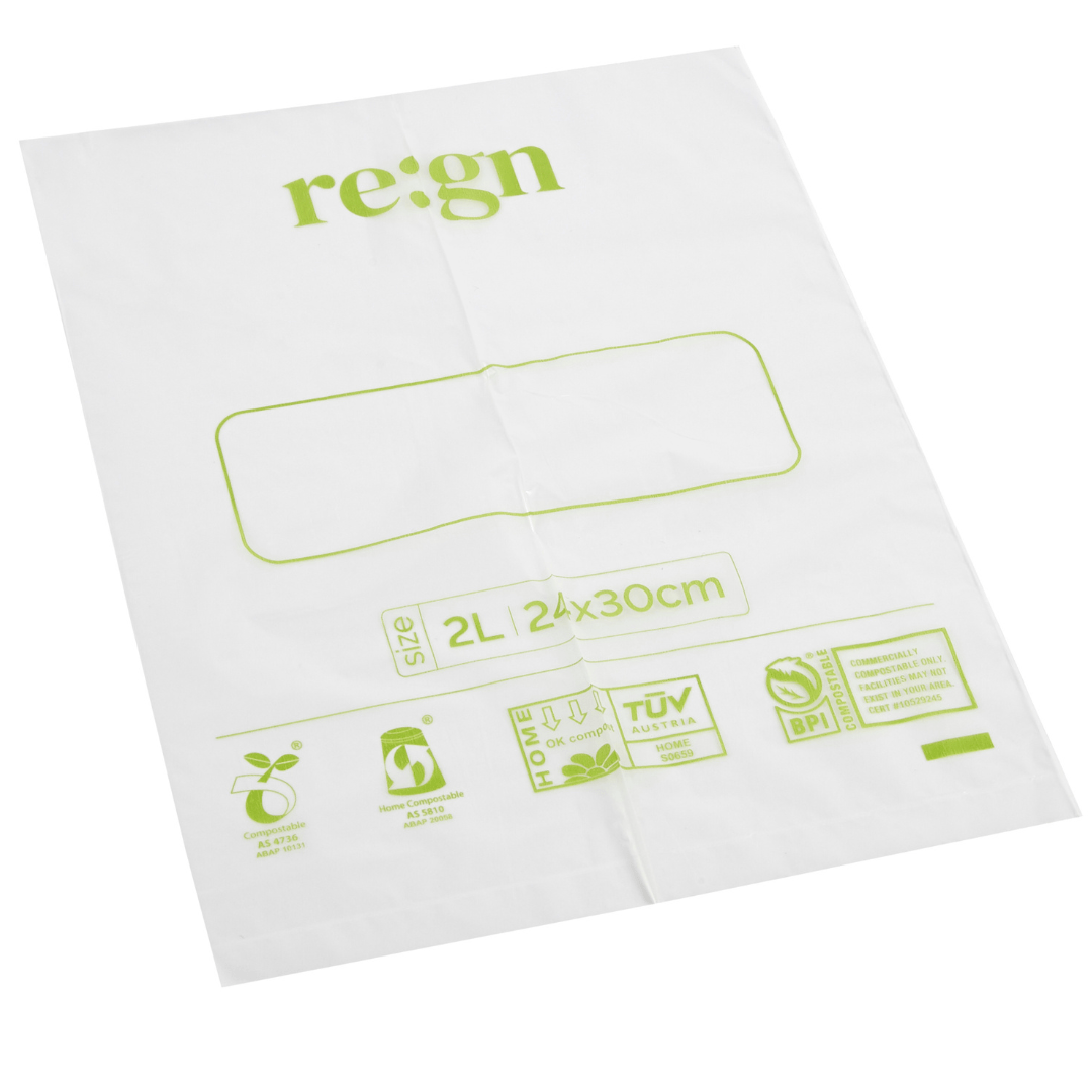 Composable Food Bags for Fridge & Freezer