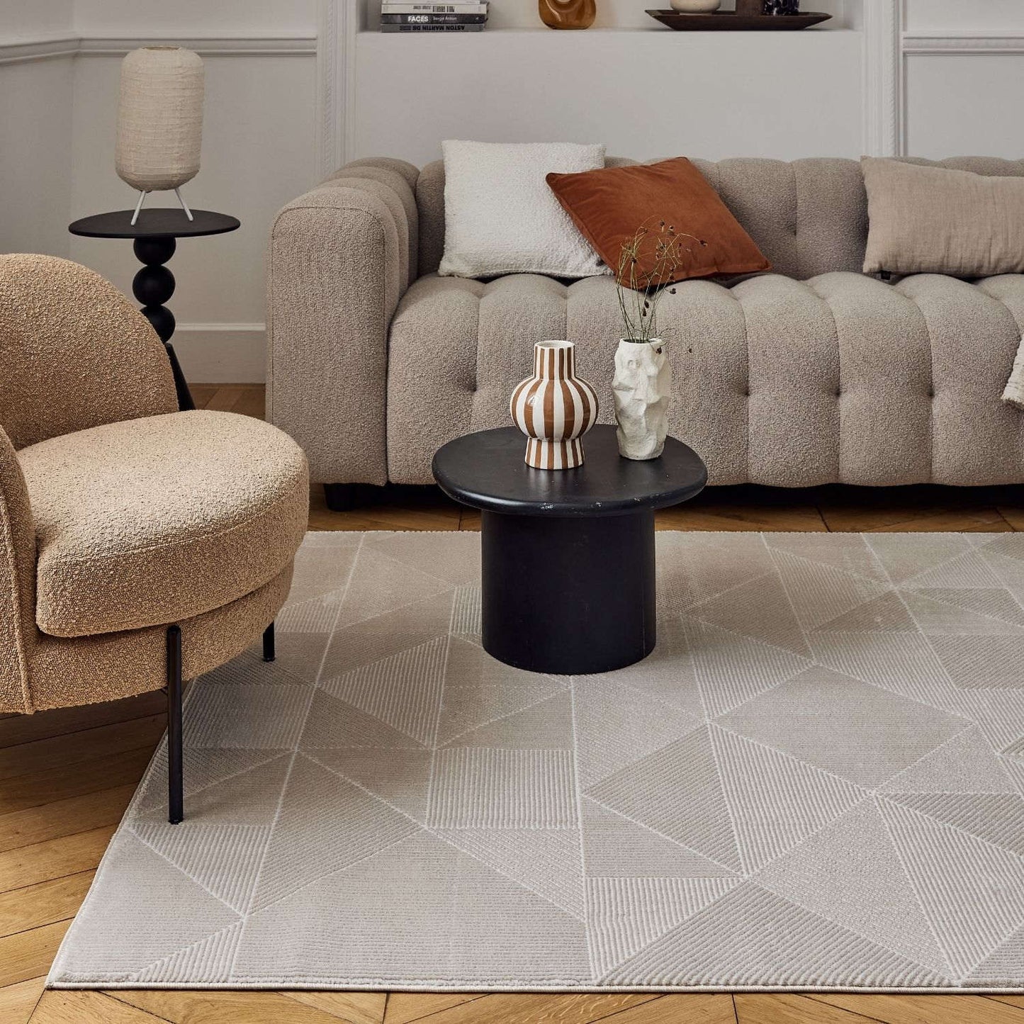Carmel Beige Rug Abstract | 6000