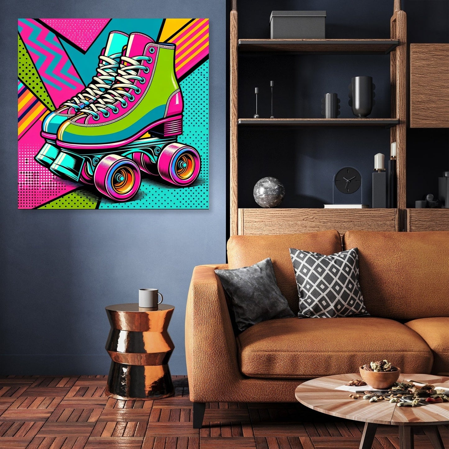 Retro Rollers Canvas