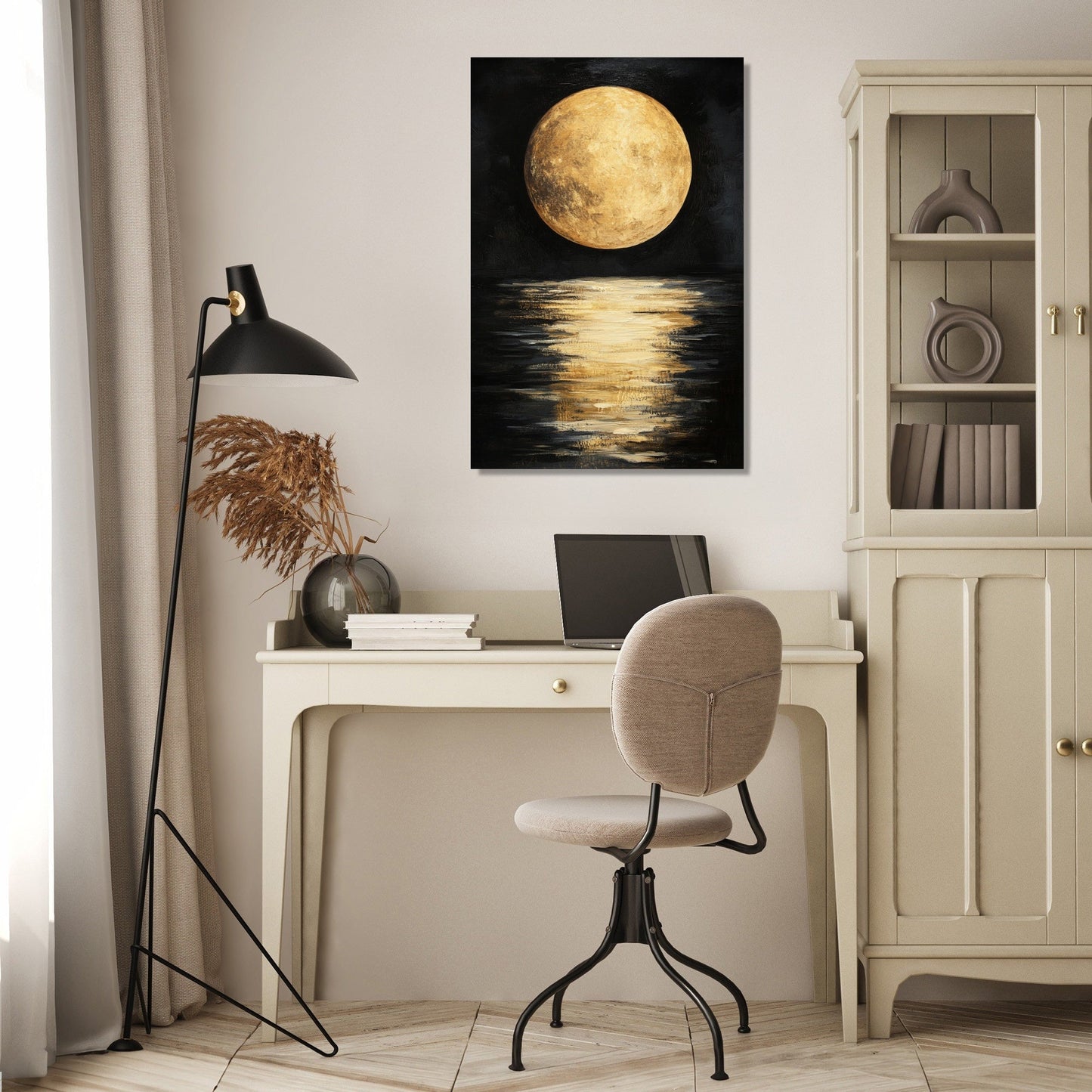 Moonlit Serenity Expression Canvas