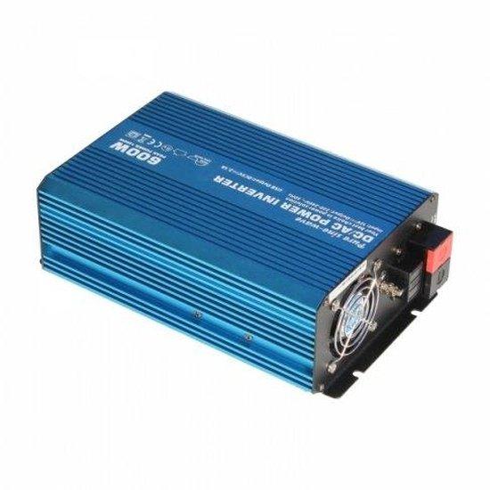 600W 12V Pure Sine Wave Power Inverter 230V AC UK Socket USB Port IPC-600