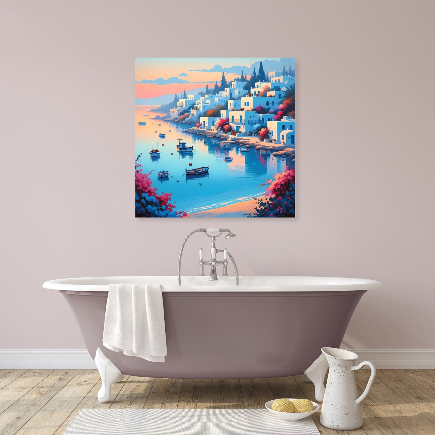 Mediterranean Dawn Canvas