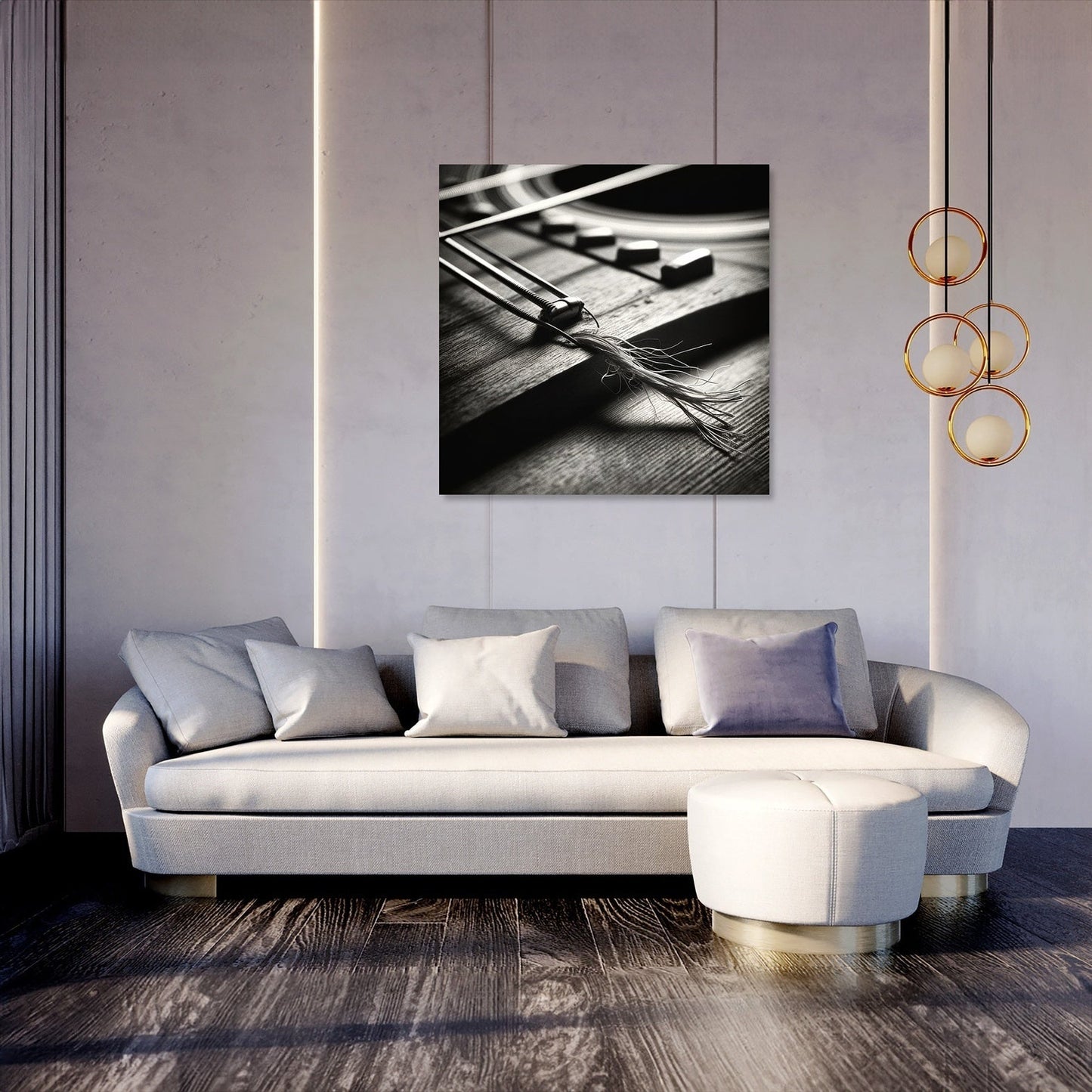 Silent Strings Canvas