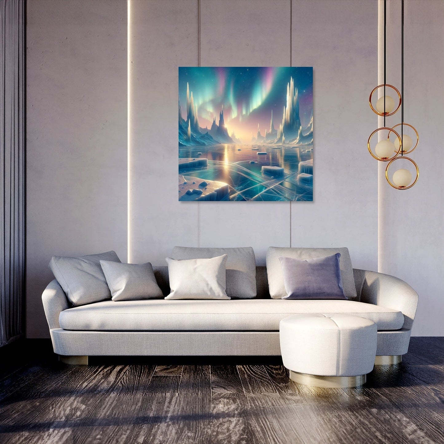 Frozen Serenity Canvas