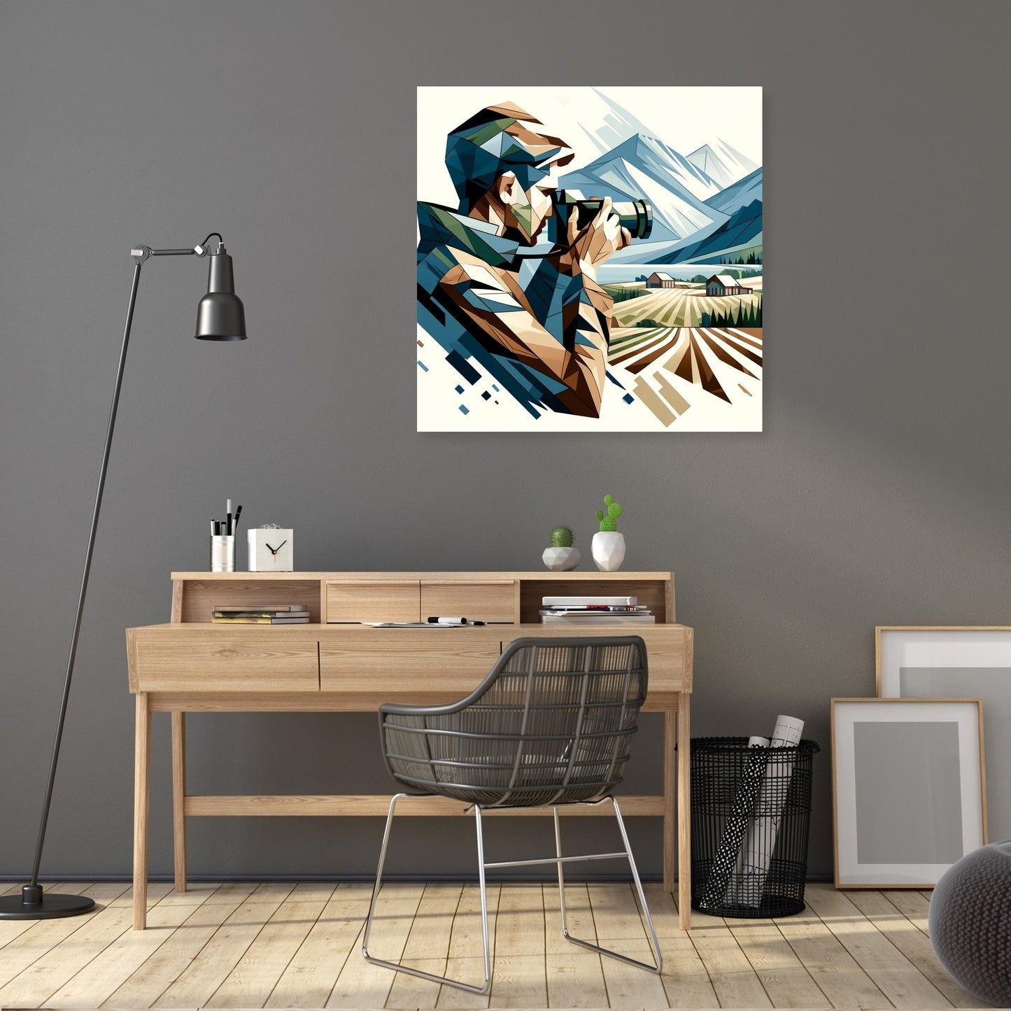 Cubist Photography Canvas