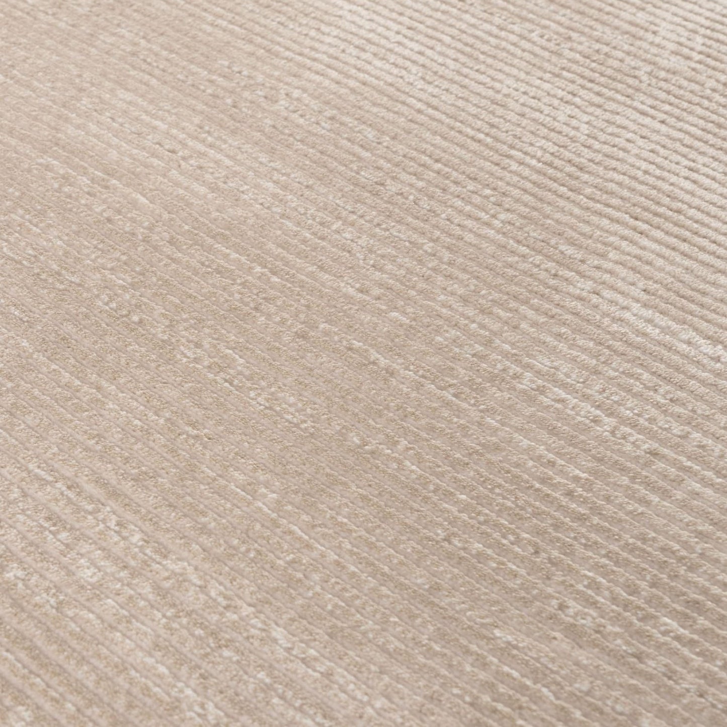 Carmel Beige-Cream Striped Rug | 6020