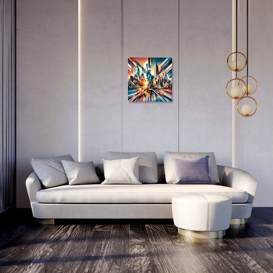 New York Rhythmscape Canvas