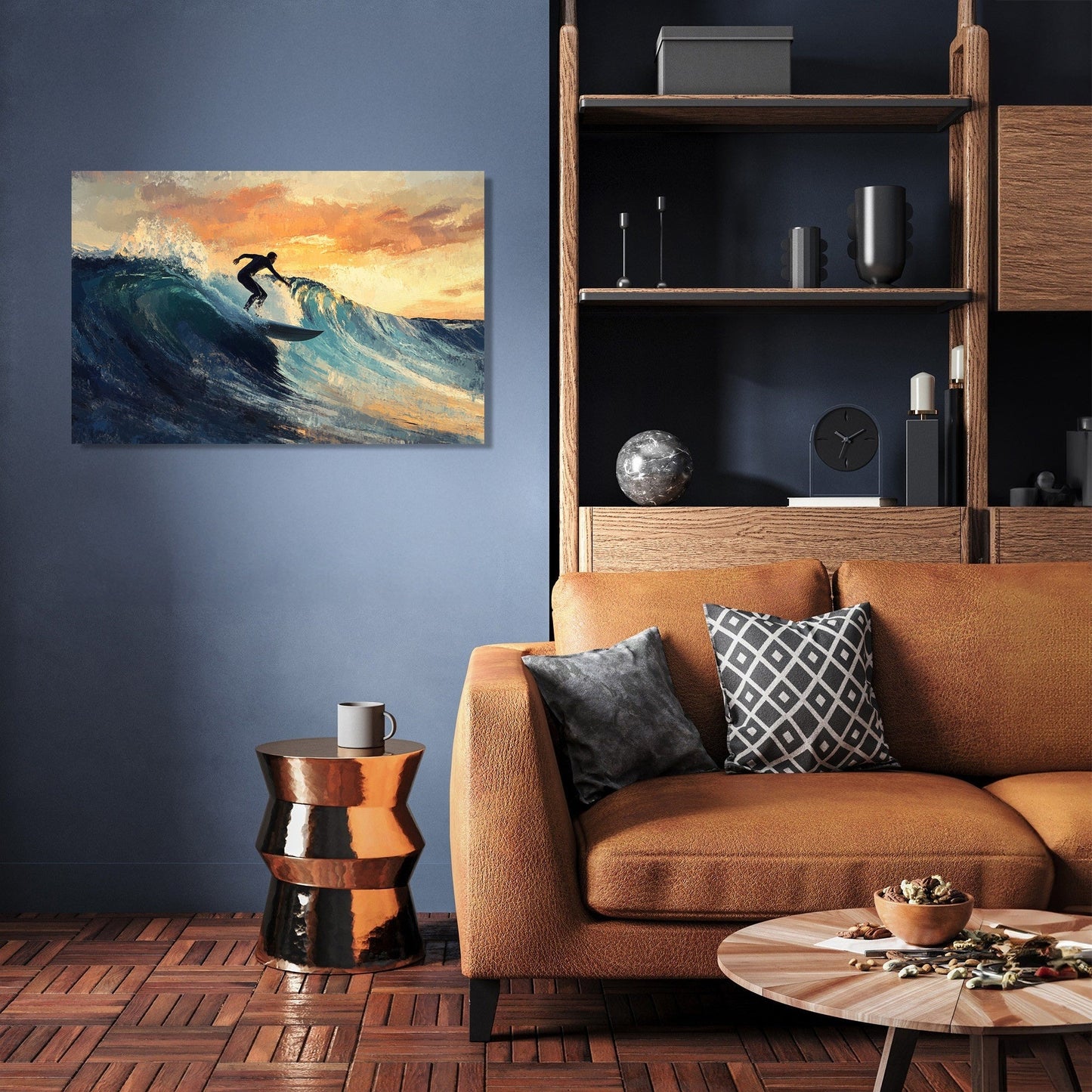 Twilight Surf Canvas