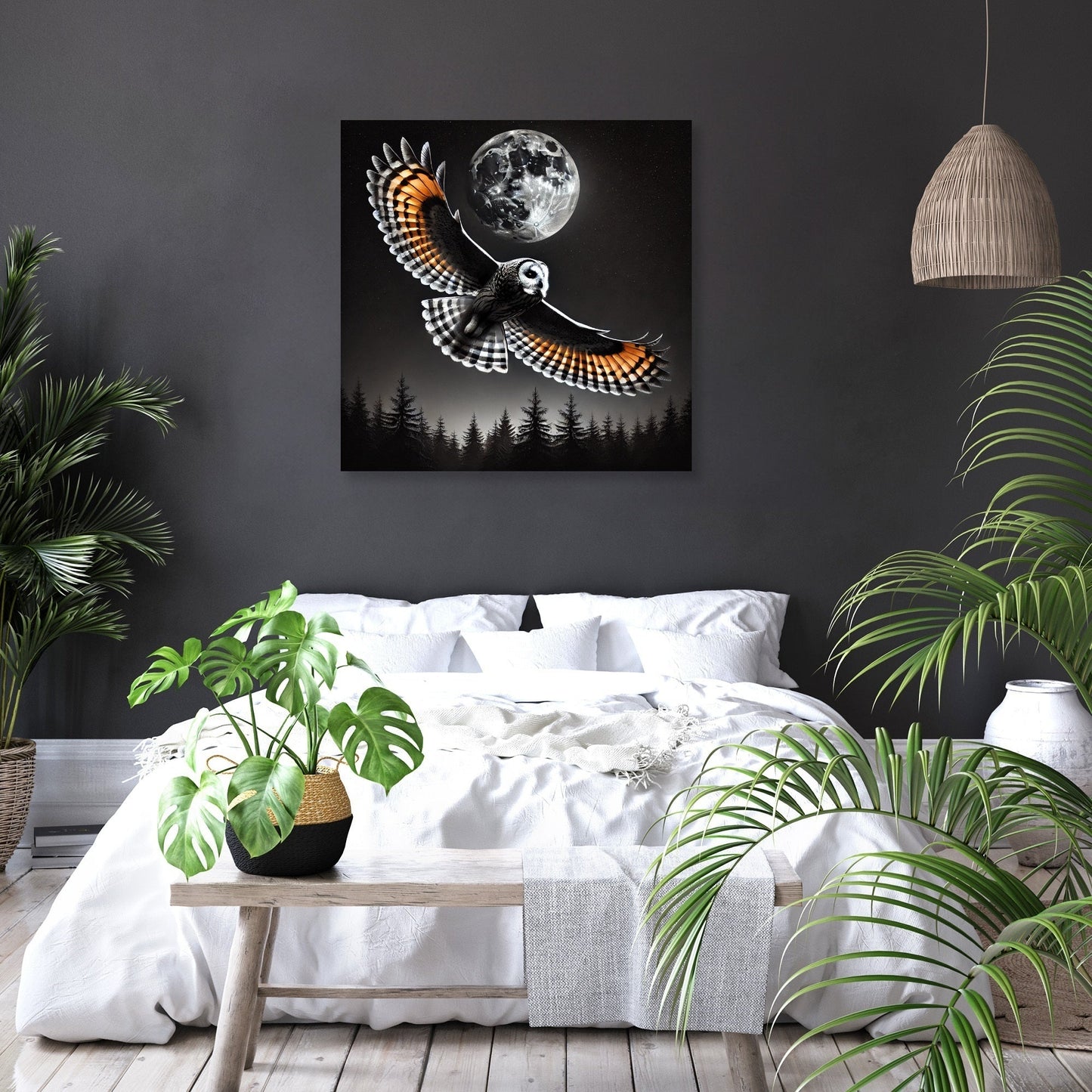 Nocturnal Flight Canvas