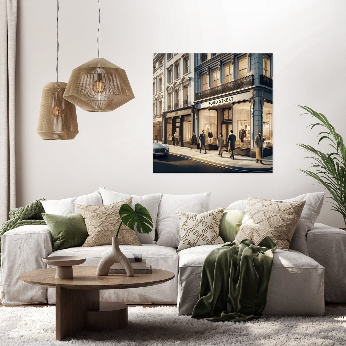 Bond Street Sophistication Canvas