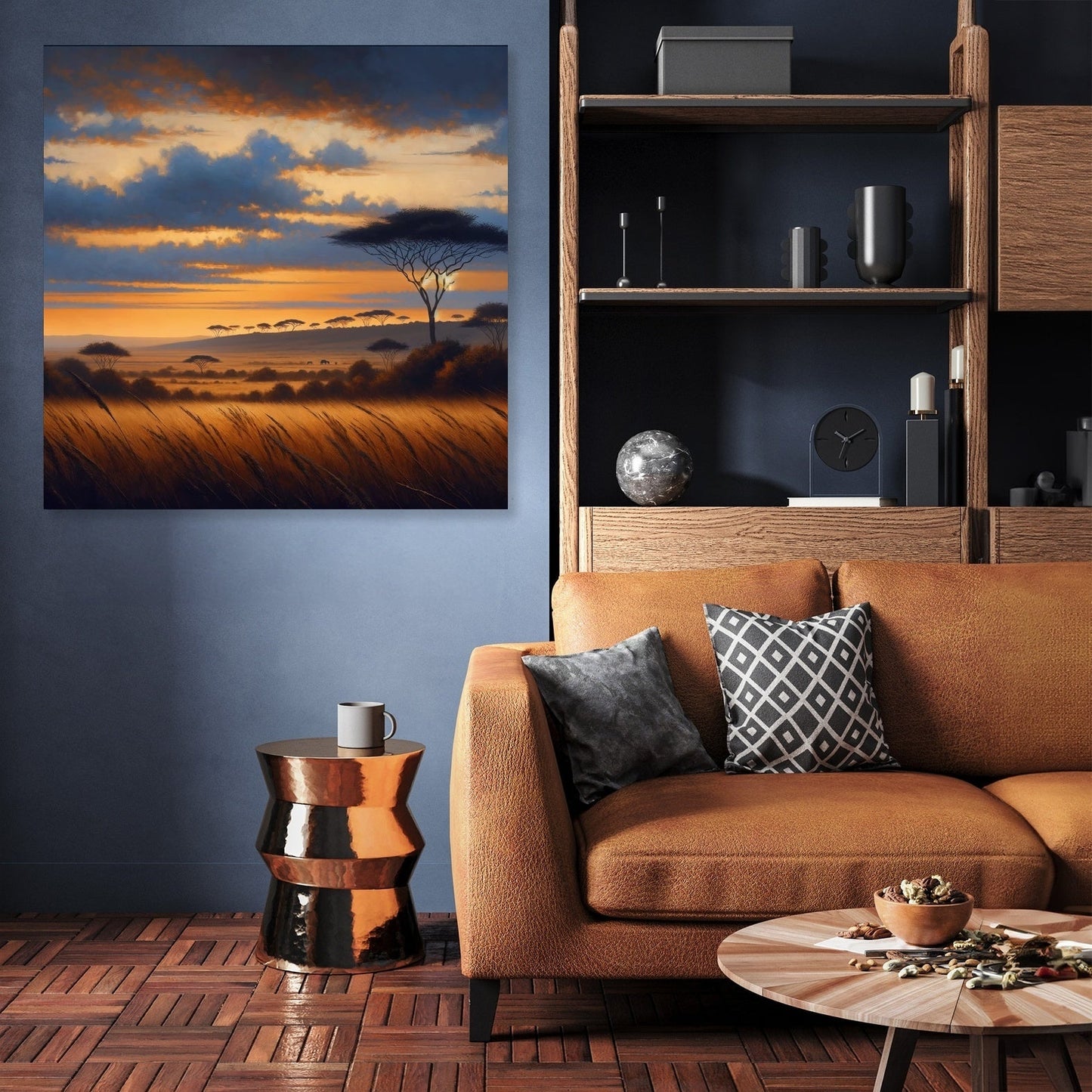 Twilight Savannah Canvas
