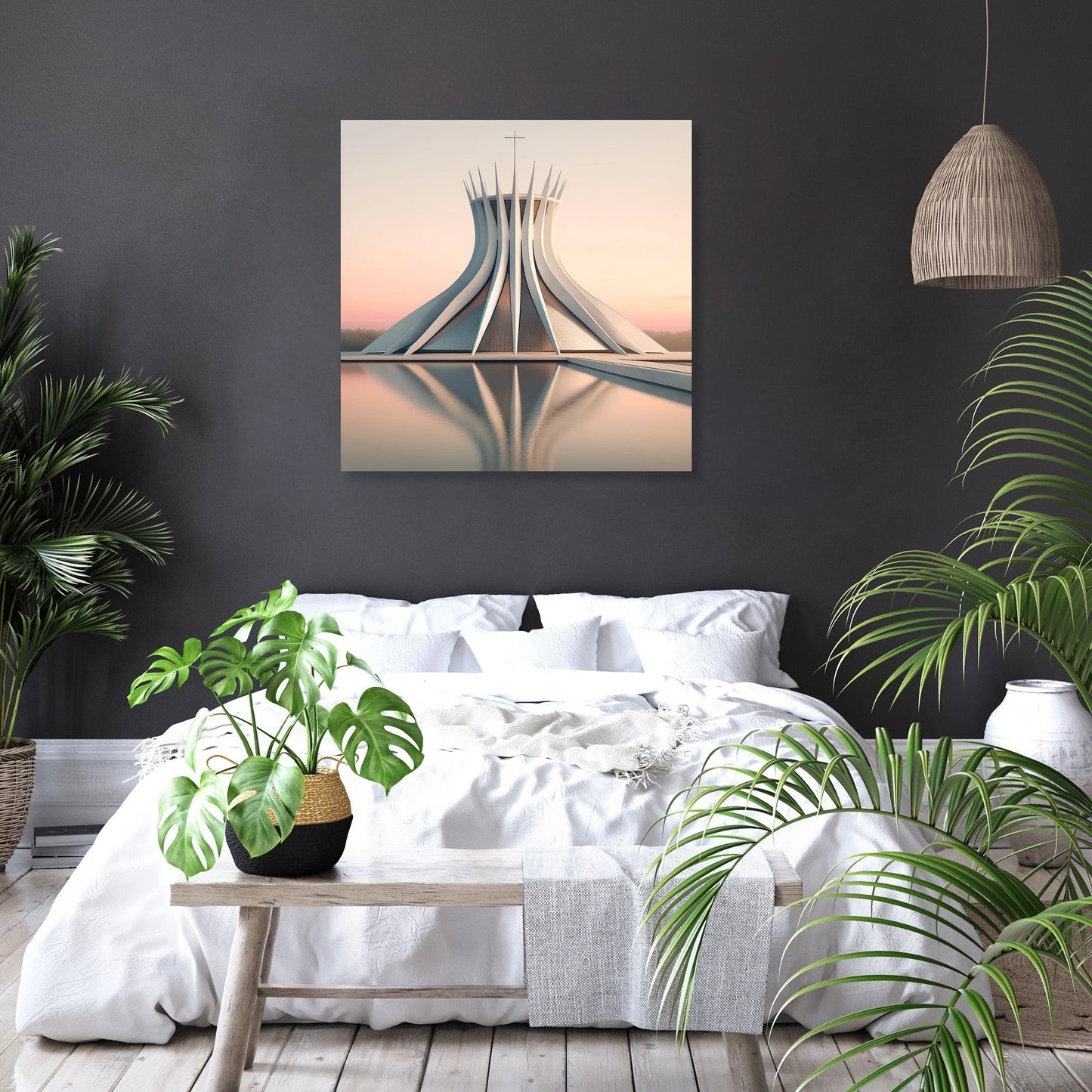 Metropolitan Cathedral Reflections Canvas