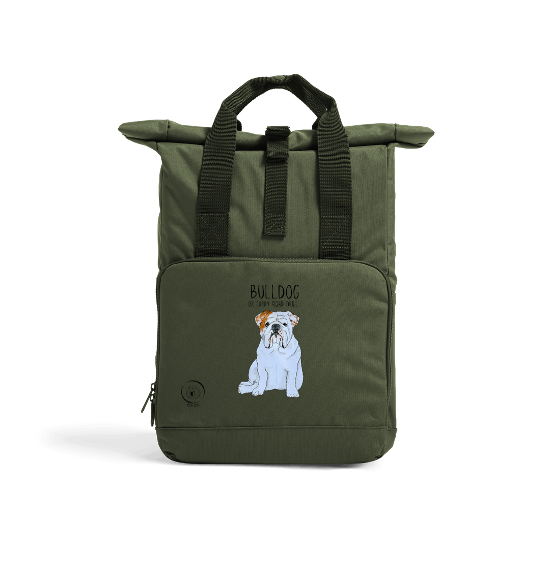 Bulldog Power: The Ultimate Furry Road Drill Backpack!