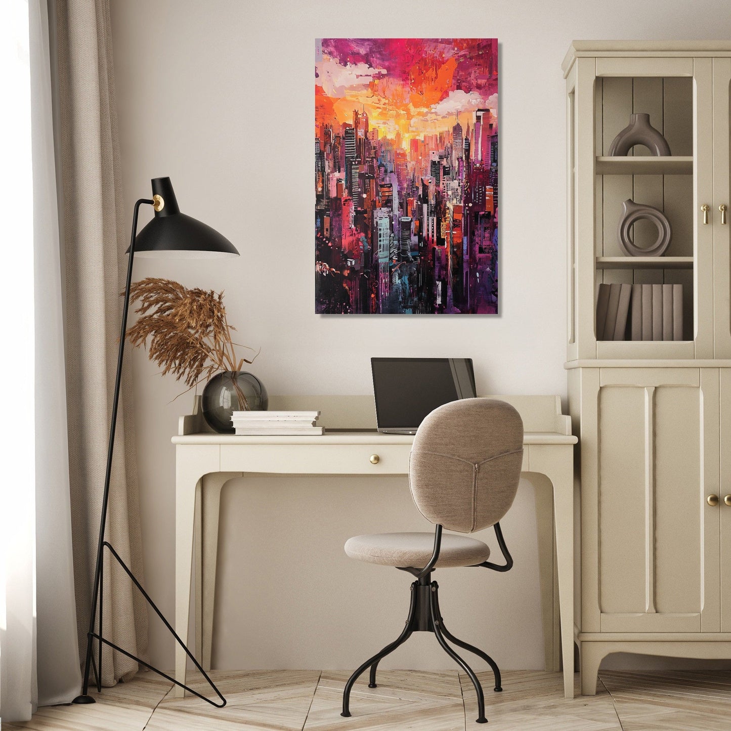 Urban Kaleidoscope Canvas