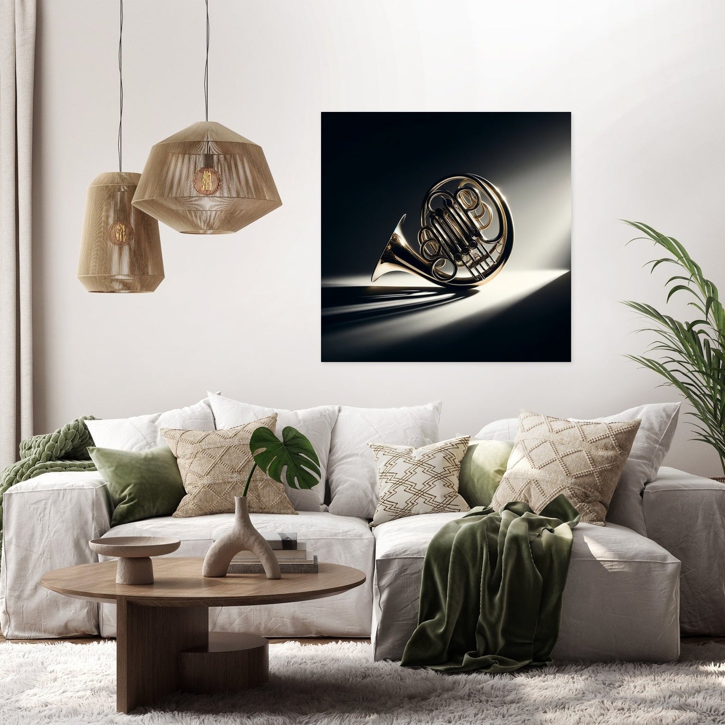 Brass Whisper Canvas